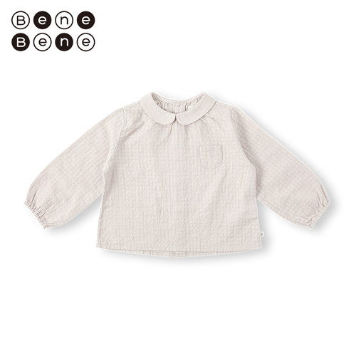 benebene纯棉公主娃娃领舒适柔软