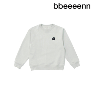 bbeeeenn纯棉高级感长袖卫衣春夏新款男女中大童亲子装舒适T恤衫