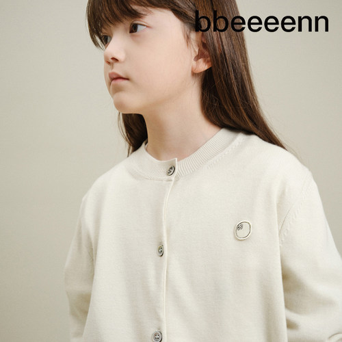 bbeeeenn学院风针织开衫薄外套女