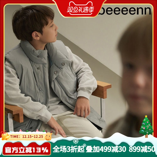 韩国童装bbeeeenn儿童羽绒马甲