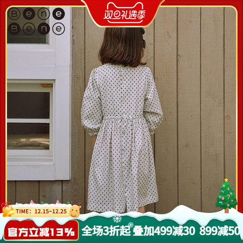 benebene韩国秋季连衣裙
