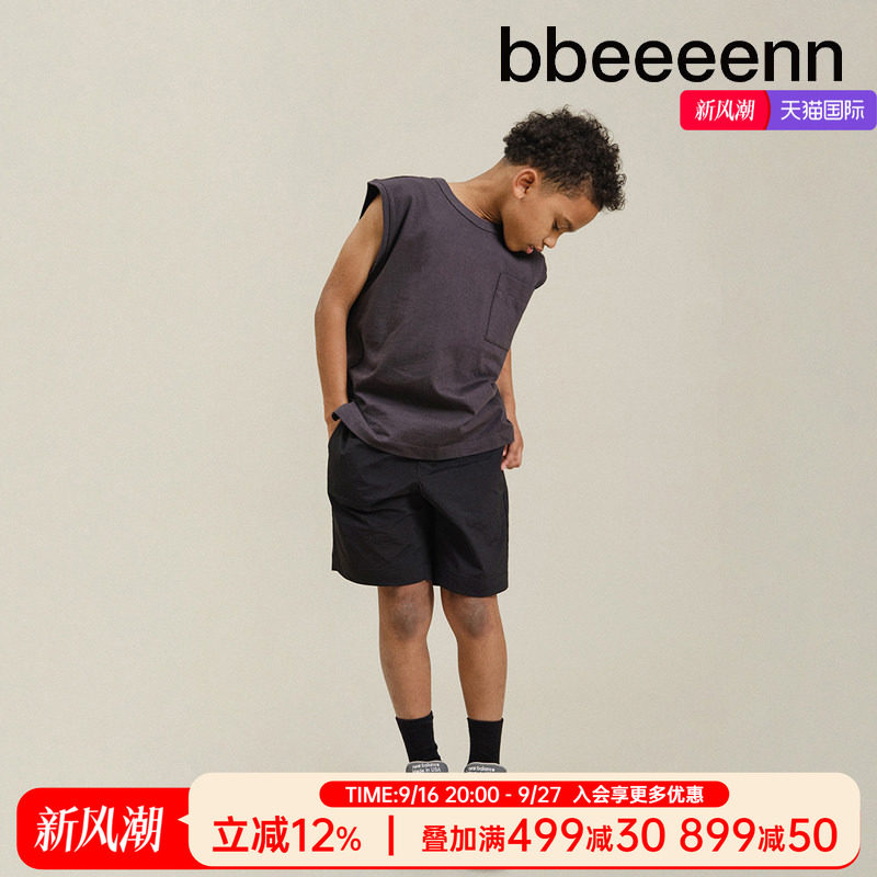 bbeeeenn科技凉感速干儿童短裤