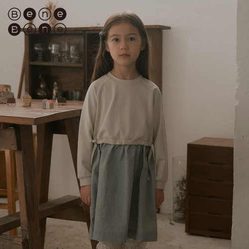 韩国连衣裙benebene清新春季
