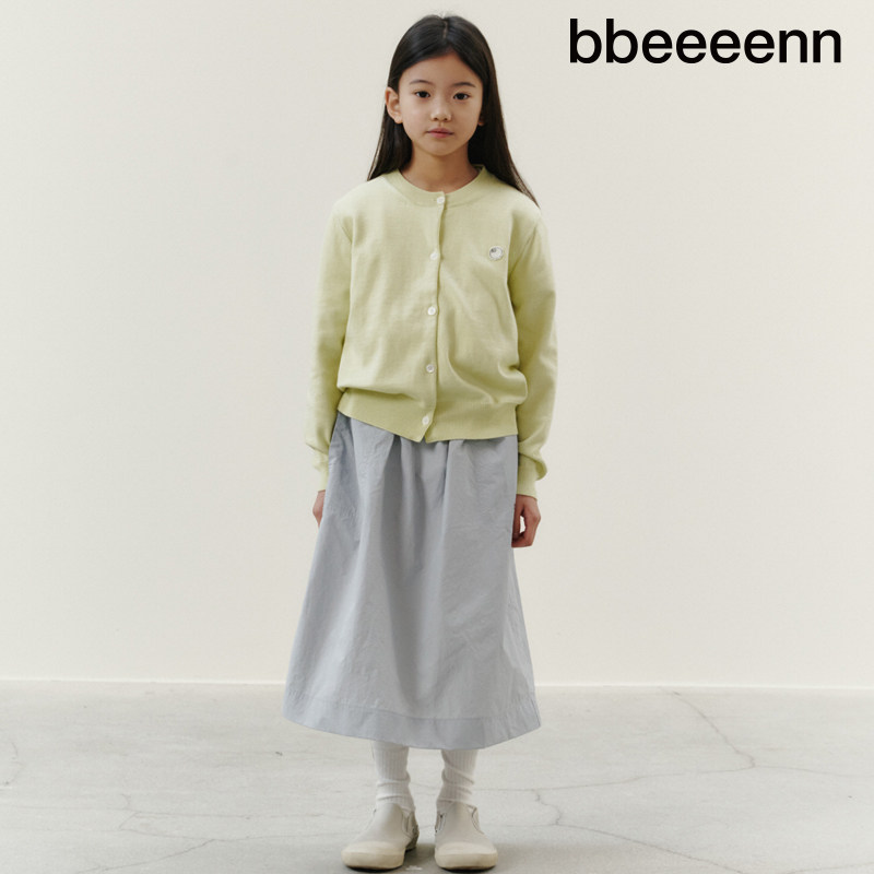 bbeeeennA字尼龙混纺半身裙透气