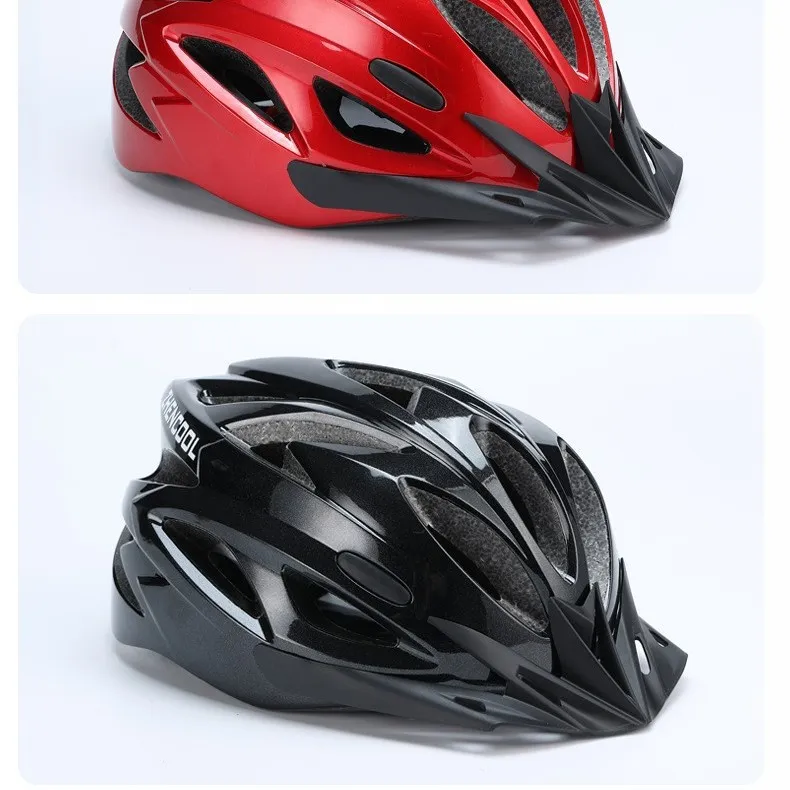 山地公路自行车头盔折叠代驾车成人骑行头盔一体成型帽盔通用装备