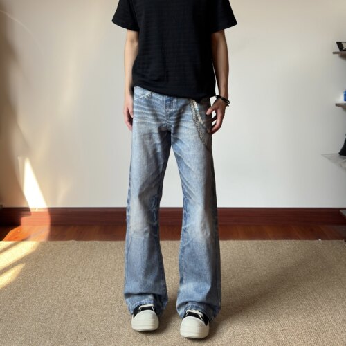 布老哥BlogK771牛仔裤长裤