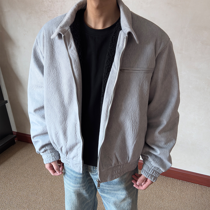 布老哥BlogW574羊羔绒棉服