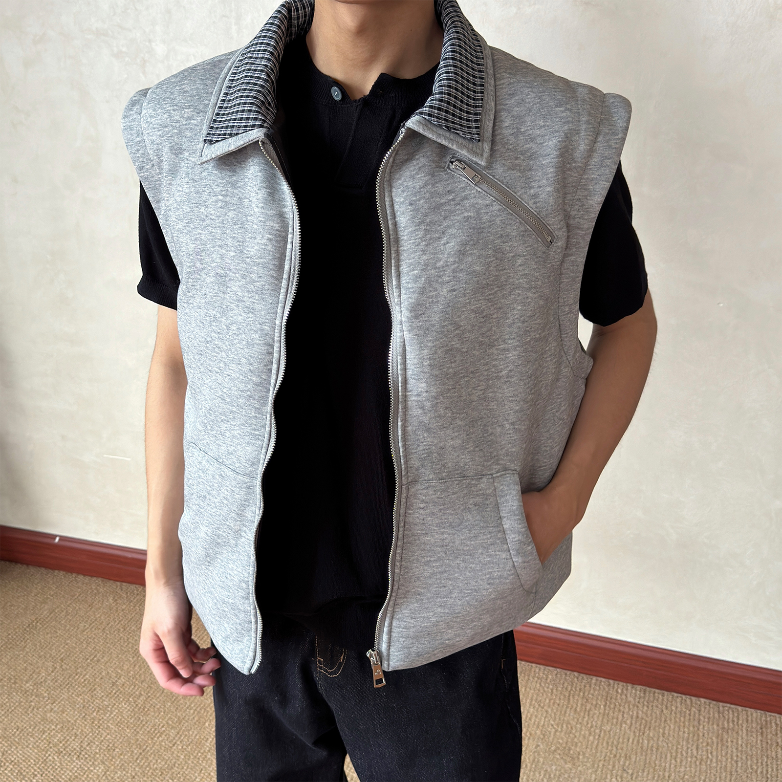 布老哥Blog短宽显高棉衣W600