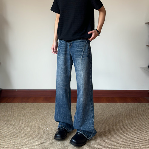 布老哥Blog国潮街头水洗牛仔裤