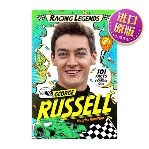 英文原版 Racing Legends George Russell F1赛车手传奇乔治·拉塞尔 梅赛德斯AMG车队 英文版 进口英语原版书籍