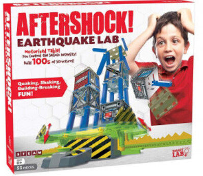 【英文原版】Aftershock 地震实验室(SmartLab盒装玩具书)  重点推荐