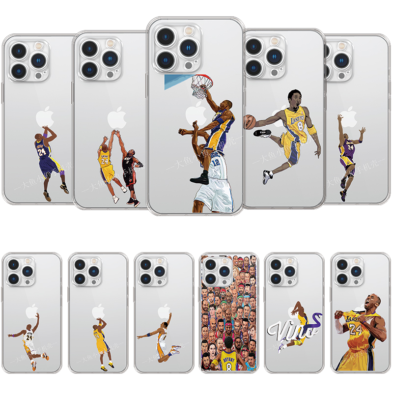 任意机型定制科比适用苹果手机壳