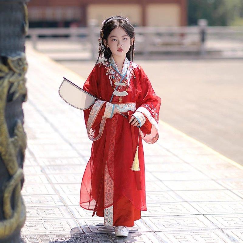 2025新款汉服女童战国春