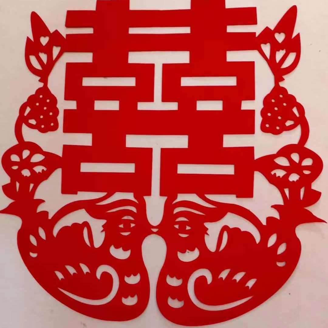 婚庆用品喜字卧室门贴结婚用品图片