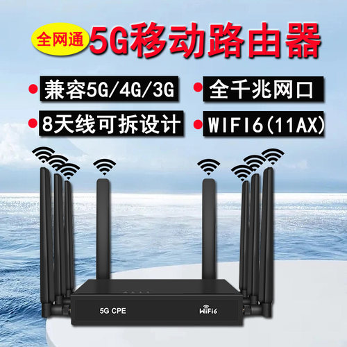 5G插卡式无线路由器工业级Wifi6
