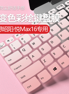 适用于联想昭阳悦Max16键盘膜2025悦Plus14笔记本AMD锐龙保护悦Plus16全覆盖酷睿全覆盖16寸14寸Max14贴X7 X5
