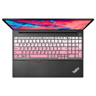 ThinkPad联想E15键盘膜T15适用P15v笔记本E595电脑E585保护贴E590防尘E580罩L580硅胶L590垫P51S可爱全覆盖套