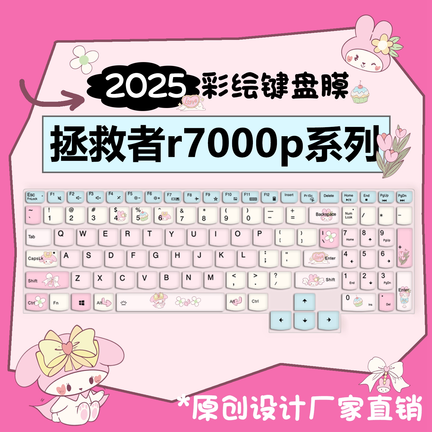 适用于拯救者r7000p键盘膜