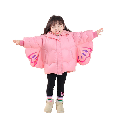 gladdybear中长款女宝宝羽绒服