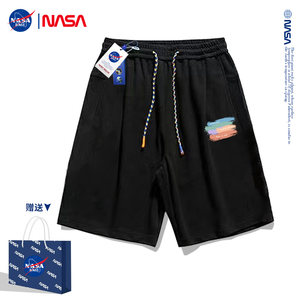 NASA短裤潮流休闲百搭