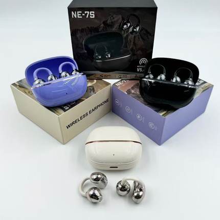 Ear Clip Earphones Sport Wireless Bluetooth Headset 夹耳耳机