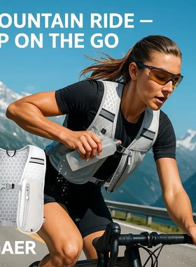 Outdoor Hiking Backpack Cycling Vest Chest Bag 徒步骑行背包
