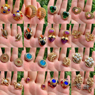 地球脑袋|vintage西洋古董首饰TRIFARI.Kirks Folly.NLH.CAROLEE