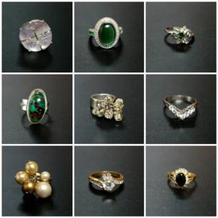 J5中古vintage饰品海外回流戒指