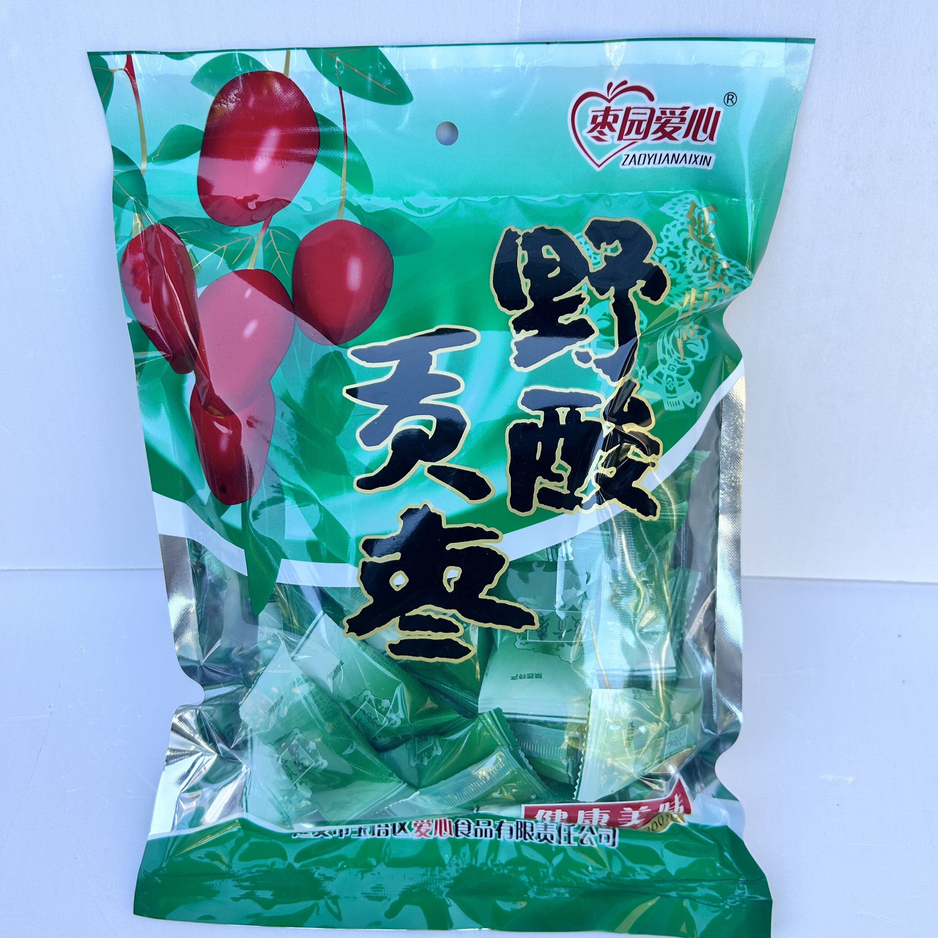 陕北特产延安野酸贡枣空心无核黑蜜枣办公室休闲零食