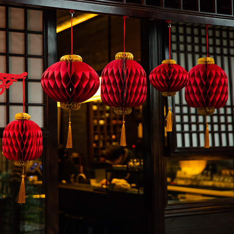 2026马年春节装饰灯笼挂件场景布置店铺吊顶过年喜庆氛围布置装扮,节庆用品/礼品,灯笼,淘宝优惠券,粉丝福利购,淘宝优惠卷