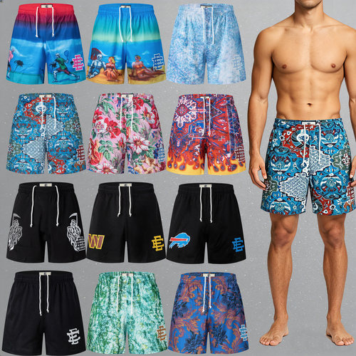 美式潮牌EricEmanuel四分短裤