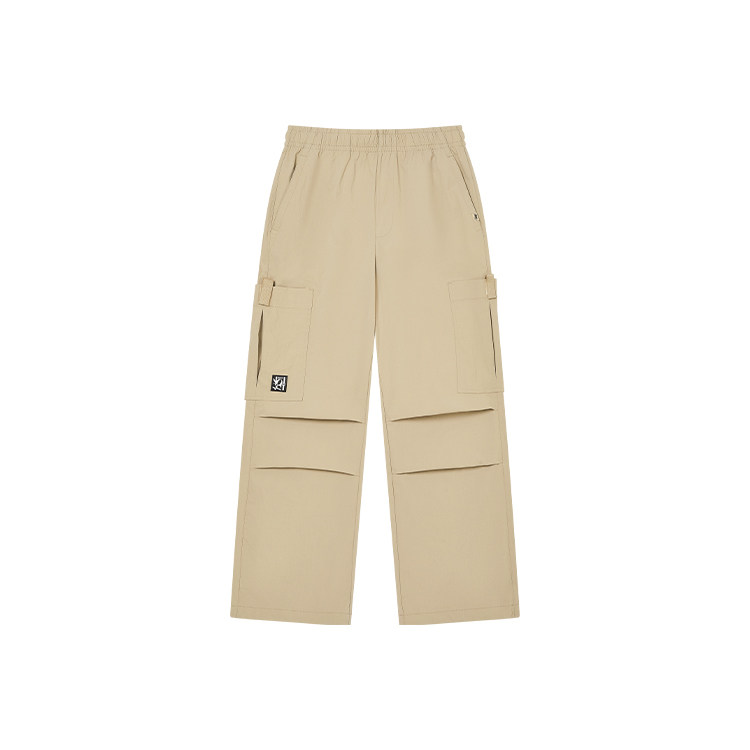 乔丹质燥梭织长裤男2025夏季透气速干休闲运动裤男裤QDLYK3253300