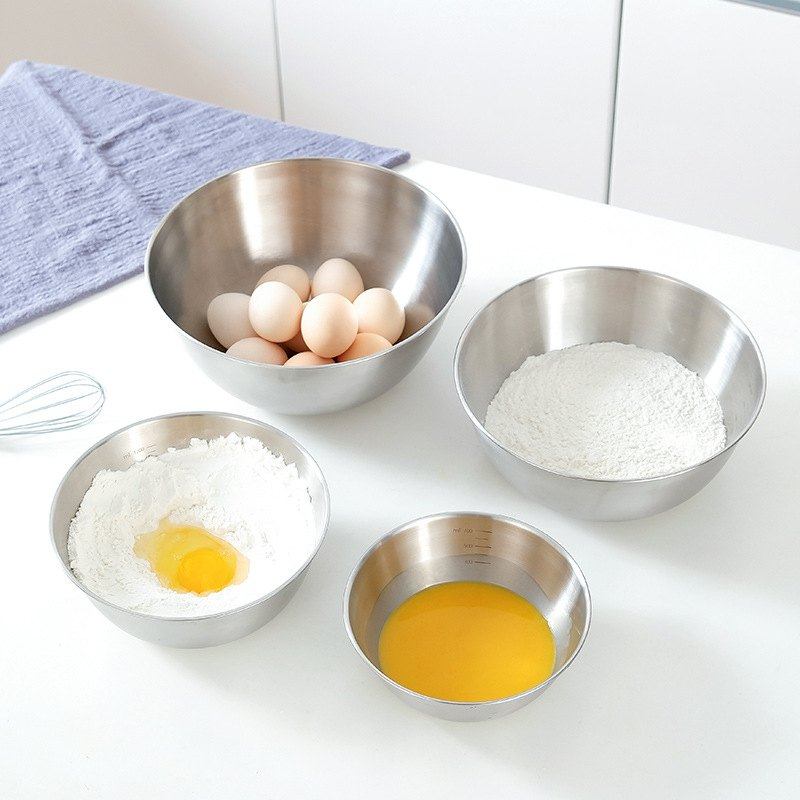 日式304不锈钢打蛋盆食品级刻度沙拉料理盆盆沙拉碗带烘焙家用,餐饮具,盆,淘宝优惠券,粉丝福利购,淘宝优惠卷