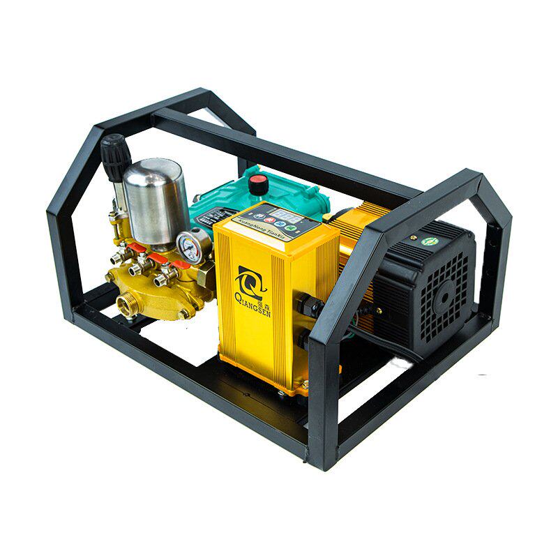 【免黄油】220V高压电动打药机60泵遥控园林农用家用48-72V喷雾器