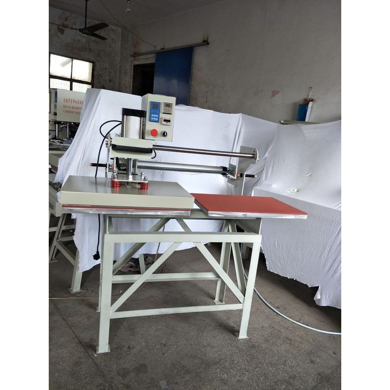 气动平板上滑动压烫机 无缝拉链专用烫印机械 小型定型机 烫画机