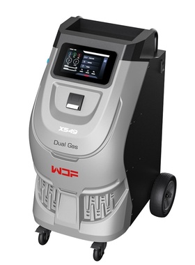 万得福X549汽车空调冷媒回收加注机双系统R134a/1234yf制冷剂回收