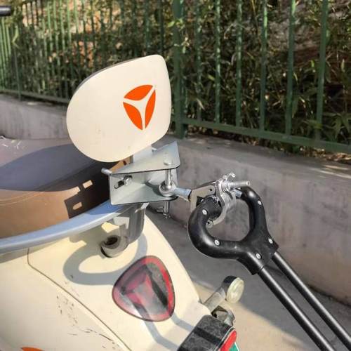 露营车直连配件电动车摩托车后挂拖车小拉车买菜钓鱼摆摊车连接杆