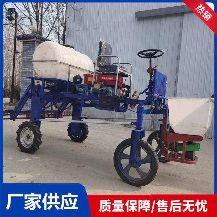 四轮行走式果园打药机 座驾式农田菜地打药车 手推式农药喷洒机