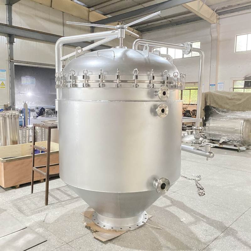 不锈钢烛式过滤器活性炭脱炭过滤白土脱土可反冲洗高效过滤