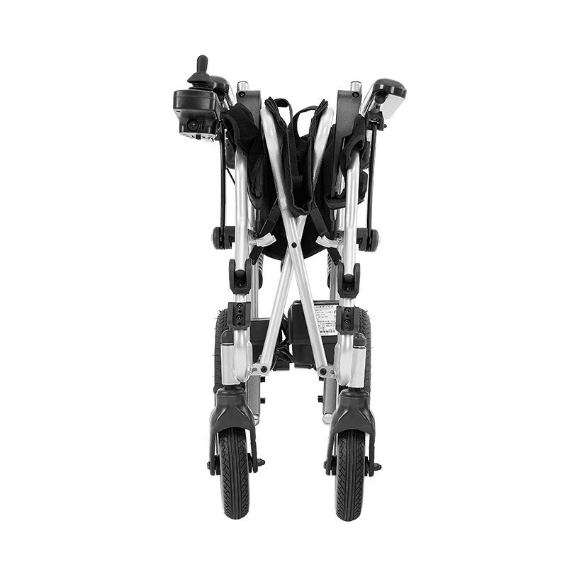 互邦外贸出口D3-A超轻12.5kg扶手可调电动轮椅可上飞机代步残疾车