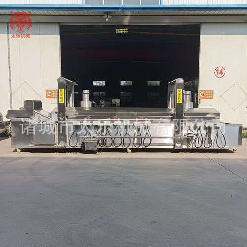 鸡米花油炸机 锅包肉裹粉油炸设备 自动刮渣盐酥鸡油炸机器油炸锅