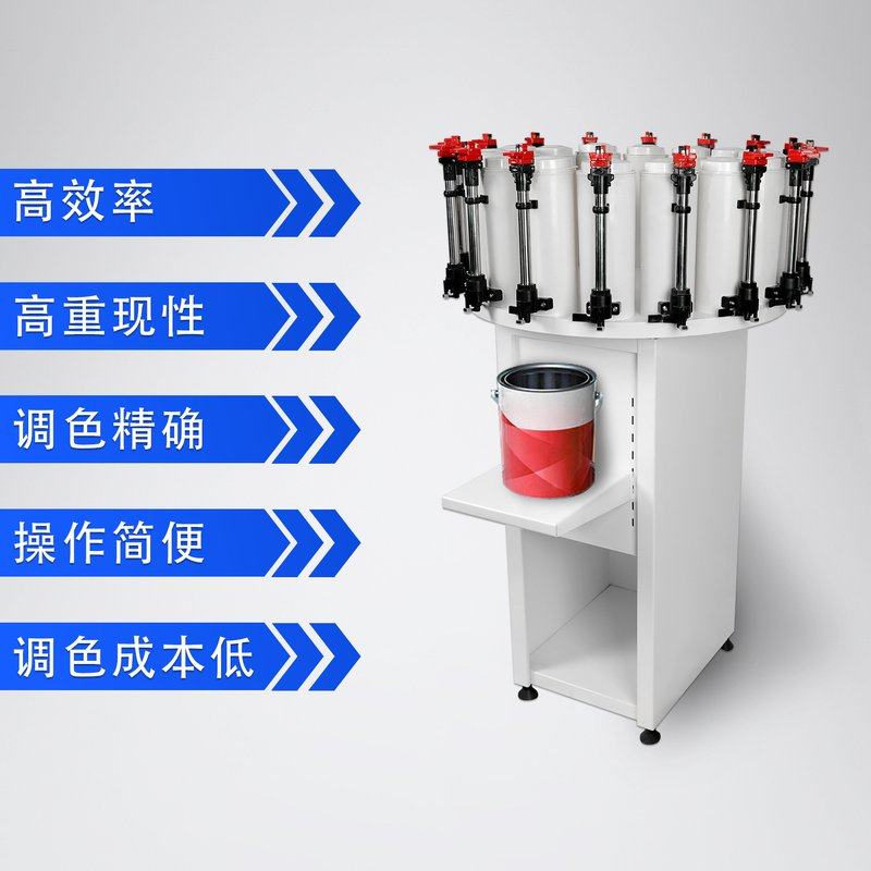 精亿 乳胶漆涂料油墨等化工液体混合手动调色机水油性色浆调色机,五金/工具,拌料机,淘宝优惠券,粉丝福利购,淘宝优惠卷