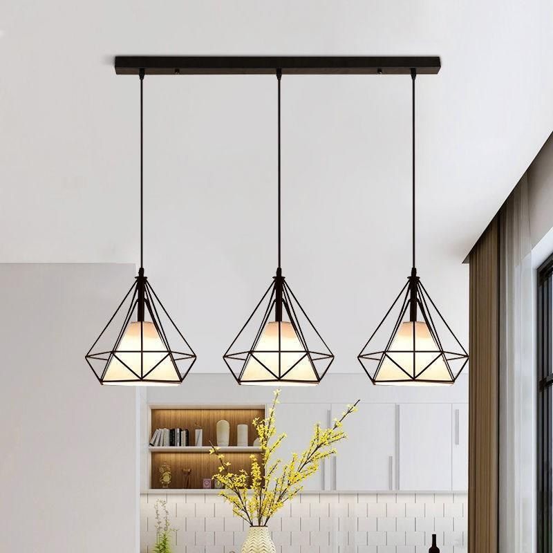 工业风酒吧奶茶店吧西餐厅吧台咖啡吊灯烤肉店创意笼子铁艺台灯,家装灯饰光源,酒店/宴会厅/餐饮吊灯,淘宝优惠券,粉丝福利购,淘宝优惠卷