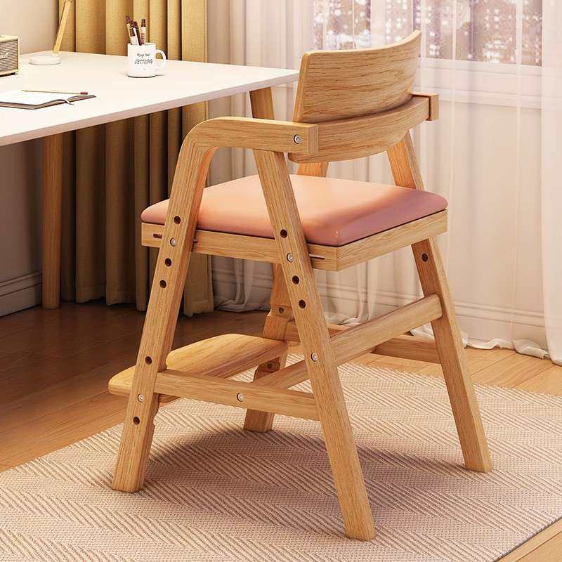 实木学习椅子可升降调节长凳成椅学生写字现代桌椅书座椅简约餐椅,住宅家具,升降凳,淘宝优惠券,粉丝福利购,淘宝优惠卷