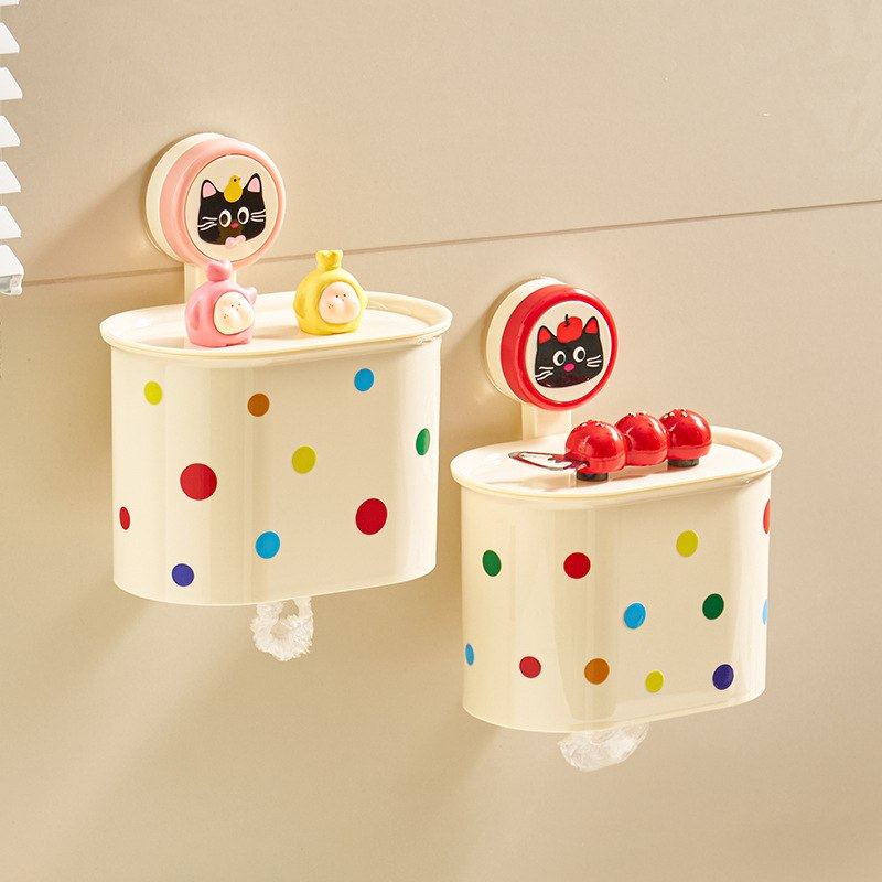 抽取盒多巴胺吸盘厨房壁挂保鲜袋防尘收纳盒一次性收纳盒套保鲜膜,收纳整理,壁式收纳盒,淘宝优惠券,粉丝福利购,淘宝优惠卷