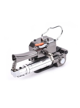 AQD25气动打包机手持塑钢带捆扎机4500N拉力免扣热熔打捆机