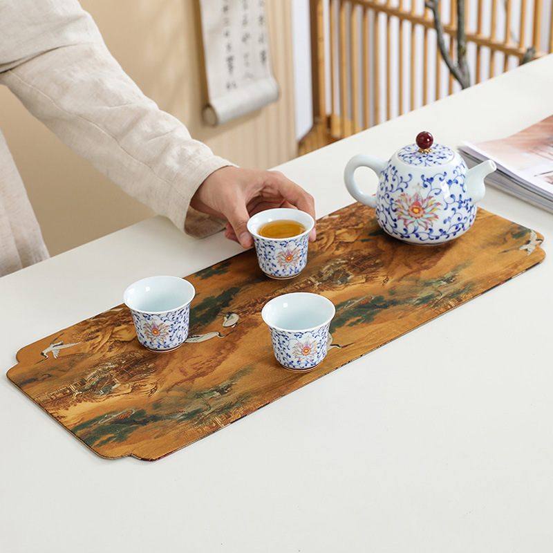高档茶席干泡席防水风旗国茶具垫垫禅意茶几桌潮功夫双面茶桌布茶,居家布艺,茶席,淘宝优惠券,粉丝福利购,淘宝优惠卷