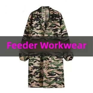 养殖场专用围裙耐脏耐磨饲养员防尘罩男劳保大褂衣干活车间工作服