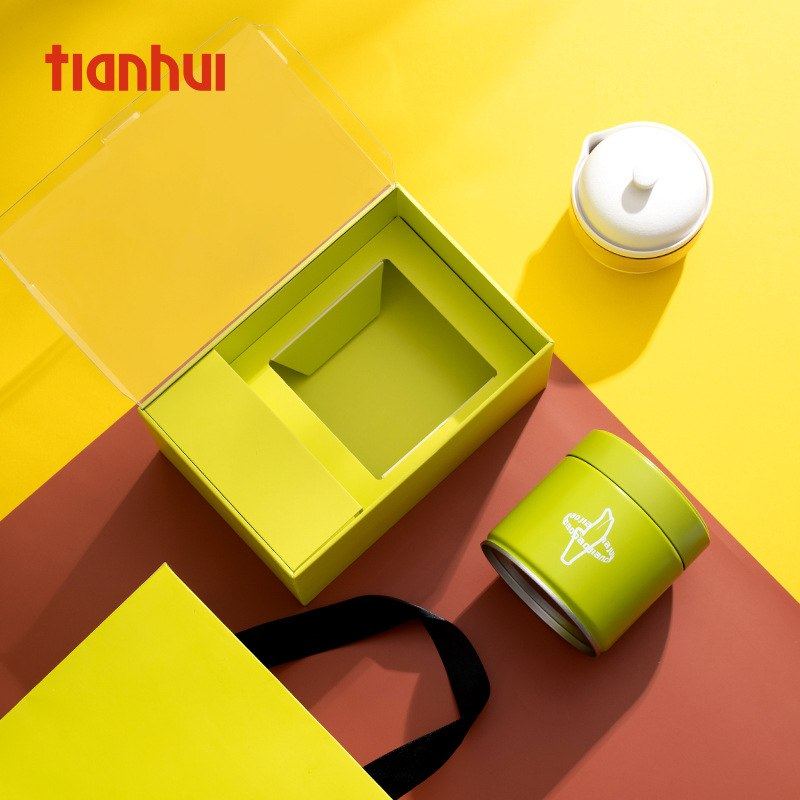 天汇包装茶叶罐空礼盒包装盒茶叶单铁罐空盒罐批发礼品盒红茶高端