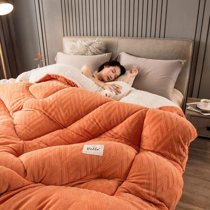 羊羔绒被子冬被加厚保暖被牛奶冬天冬季单人被春秋厚芯绒双人棉被,床上用品,棉花被,淘宝优惠券,粉丝福利购,淘宝优惠卷